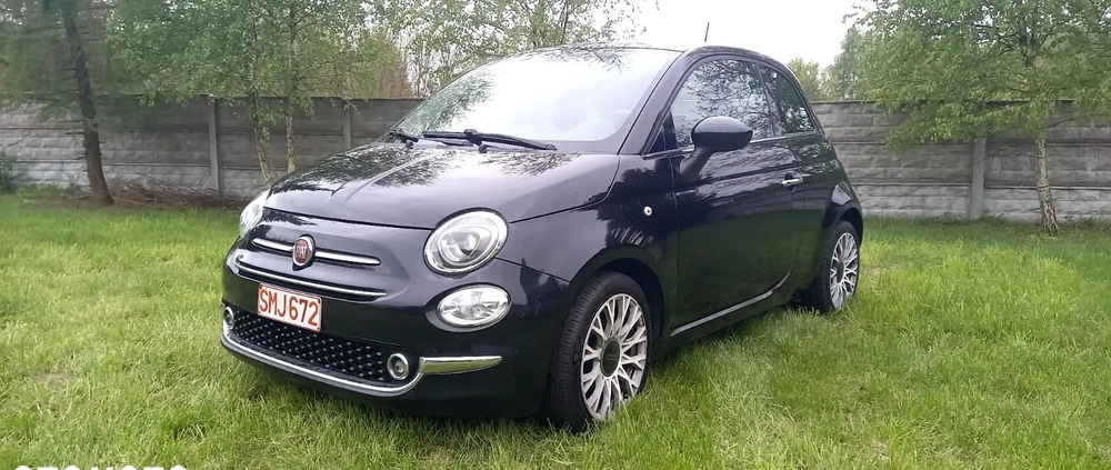 Fiat 500 cena 35900 przebieg: 103000, rok produkcji 2016 z Sieraków małe 562